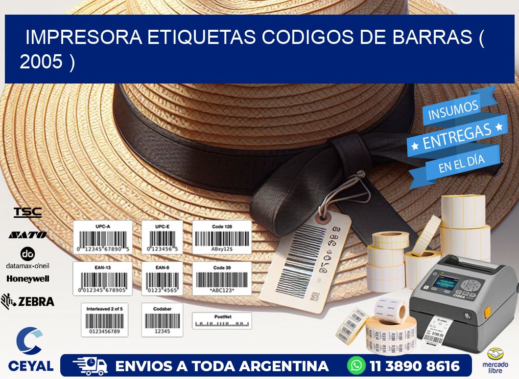 impresora etiquetas codigos de barras ( 2005 )
