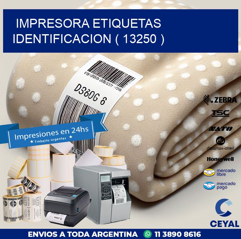impresora etiquetas identificacion ( 13250 )