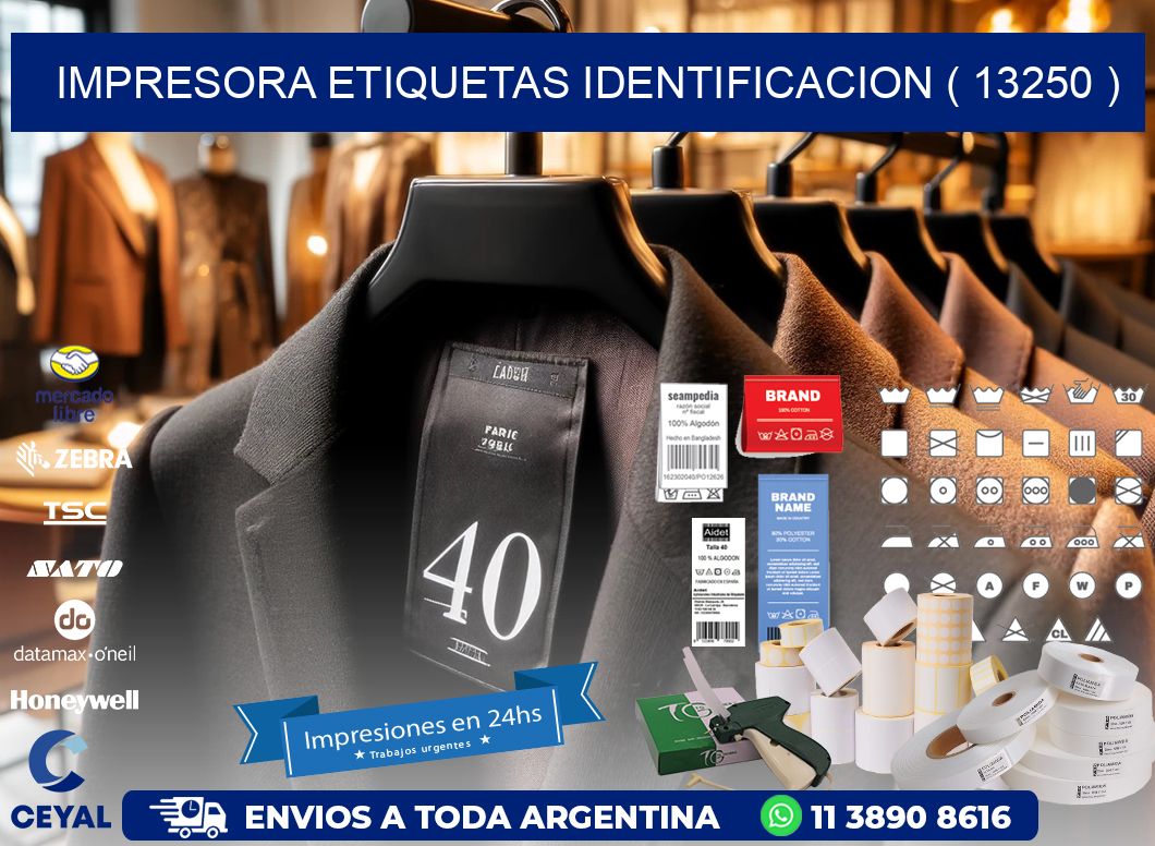 impresora etiquetas identificacion ( 13250 )