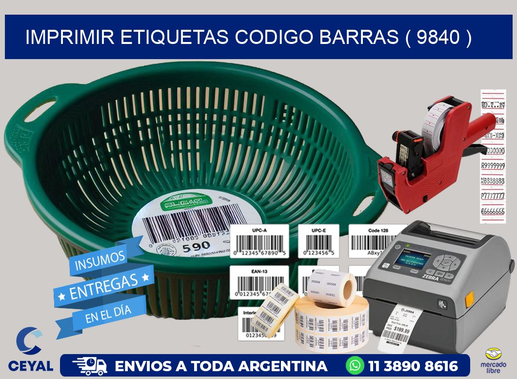 imprimir etiquetas codigo barras ( 9840 )