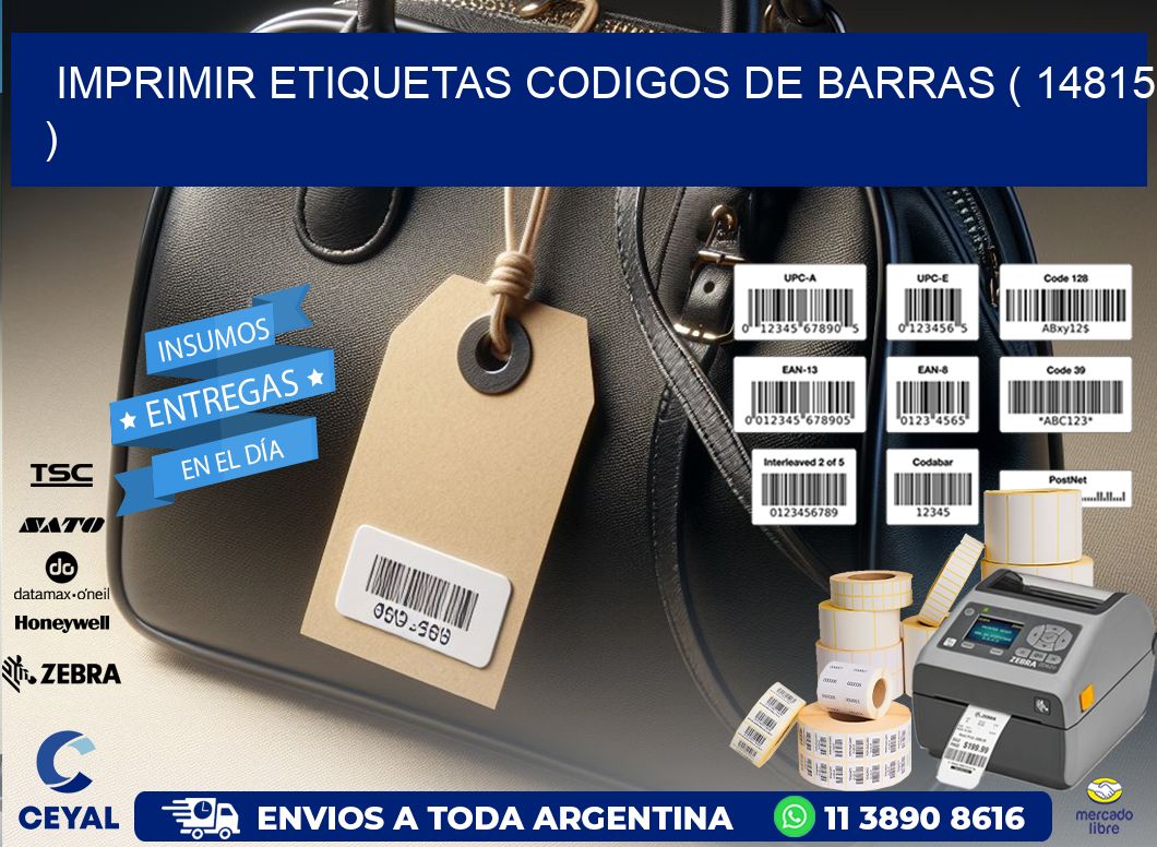 imprimir etiquetas codigos de barras ( 14815 )