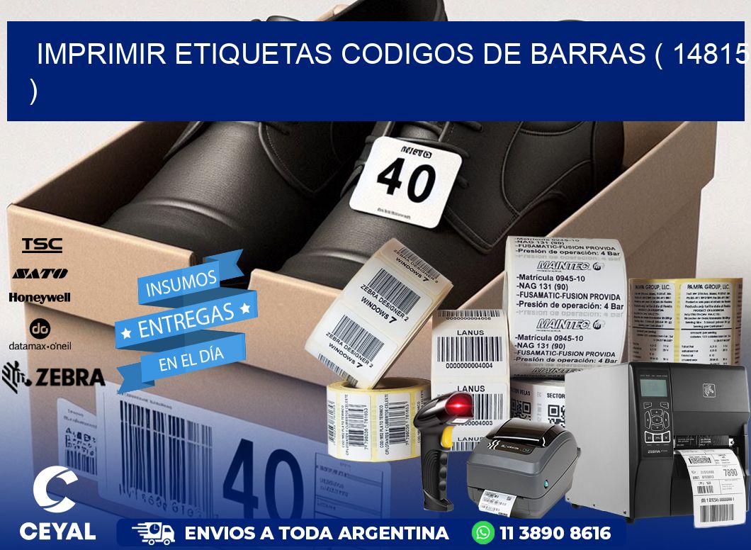 imprimir etiquetas codigos de barras ( 14815 )