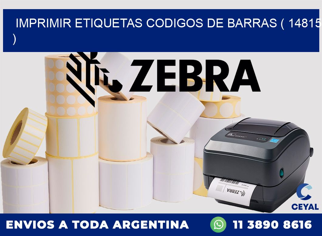 imprimir etiquetas codigos de barras ( 14815 )
