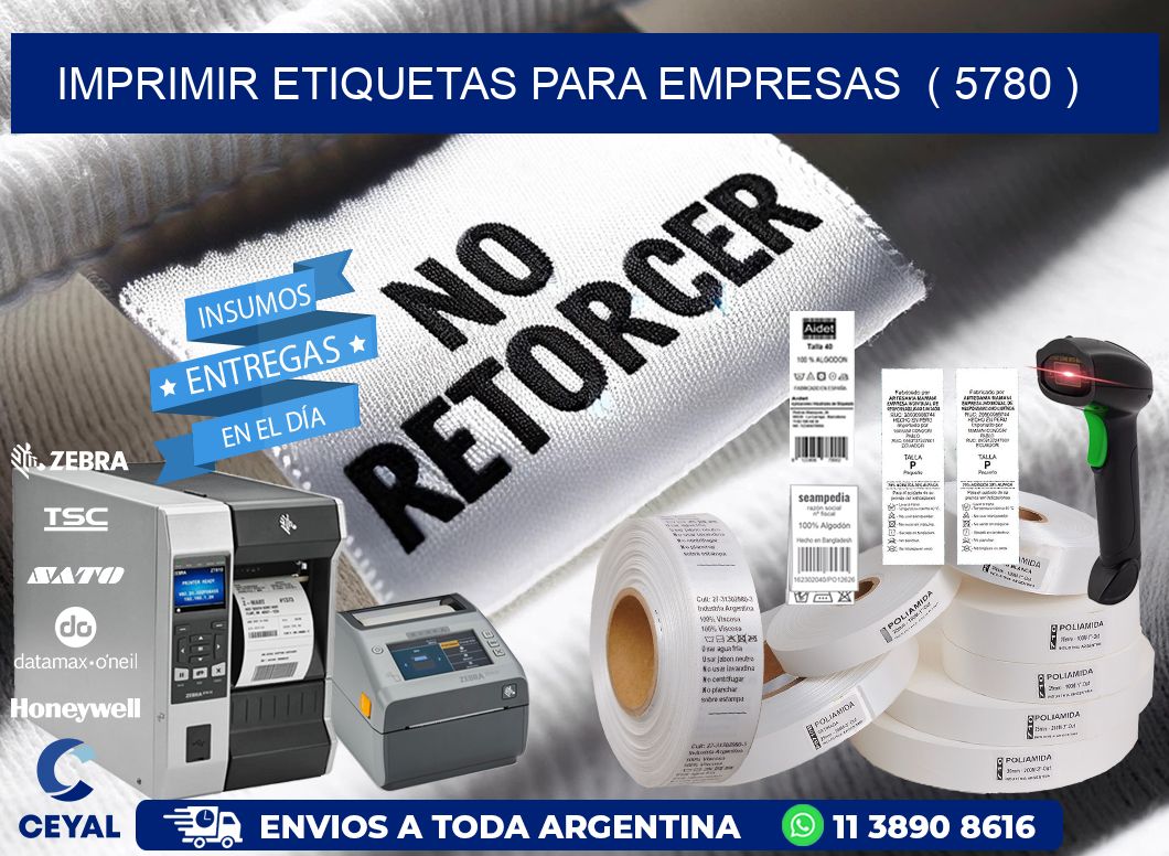 imprimir etiquetas para empresas ( 5780 )