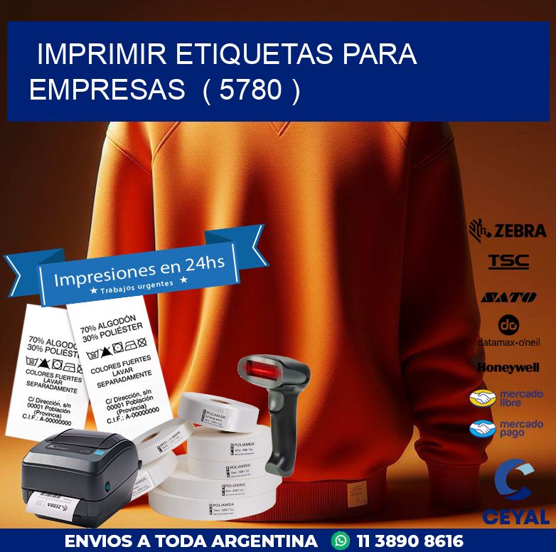 imprimir etiquetas para empresas ( 5780 )