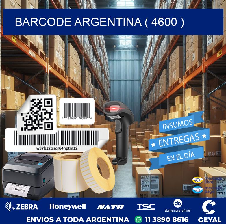 BARCODE ARGENTINA ( 4600 )