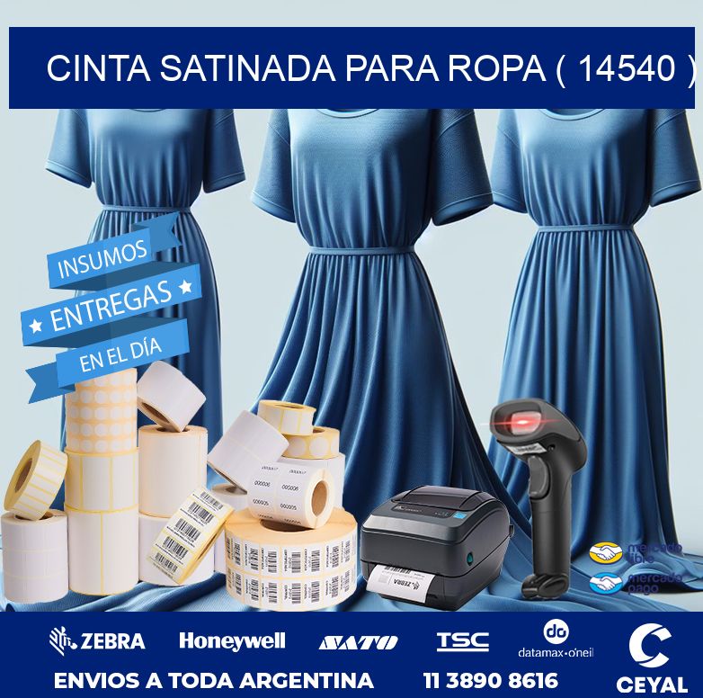 CINTA SATINADA PARA ROPA ( 14540 )