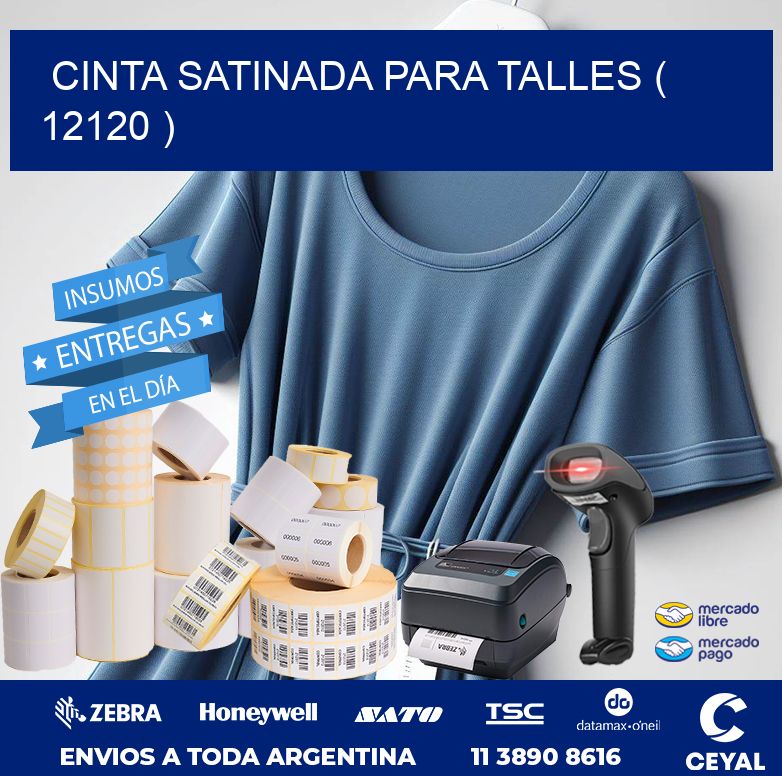 CINTA SATINADA PARA TALLES ( 12120 )