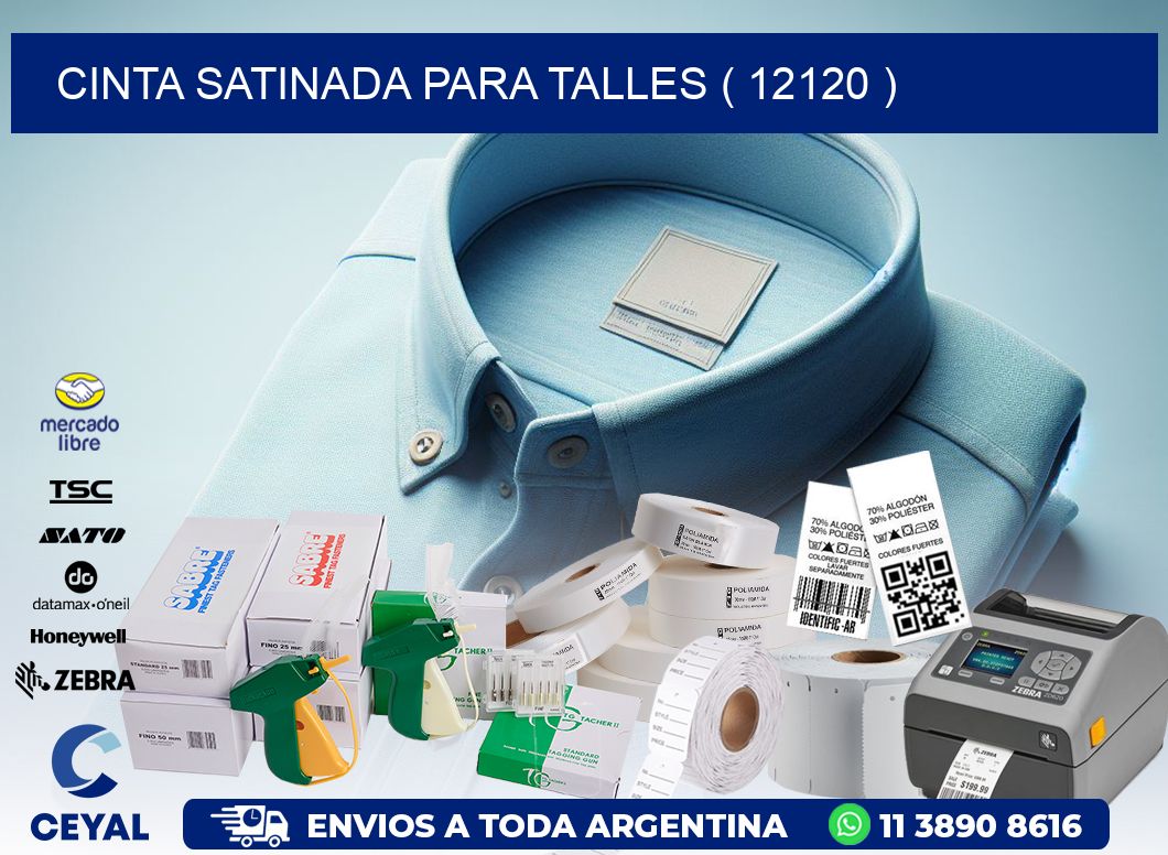 CINTA SATINADA PARA TALLES ( 12120 )