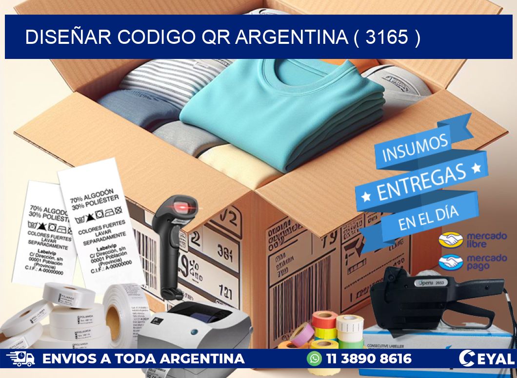 DISEÑAR CODIGO QR ARGENTINA ( 3165 )
