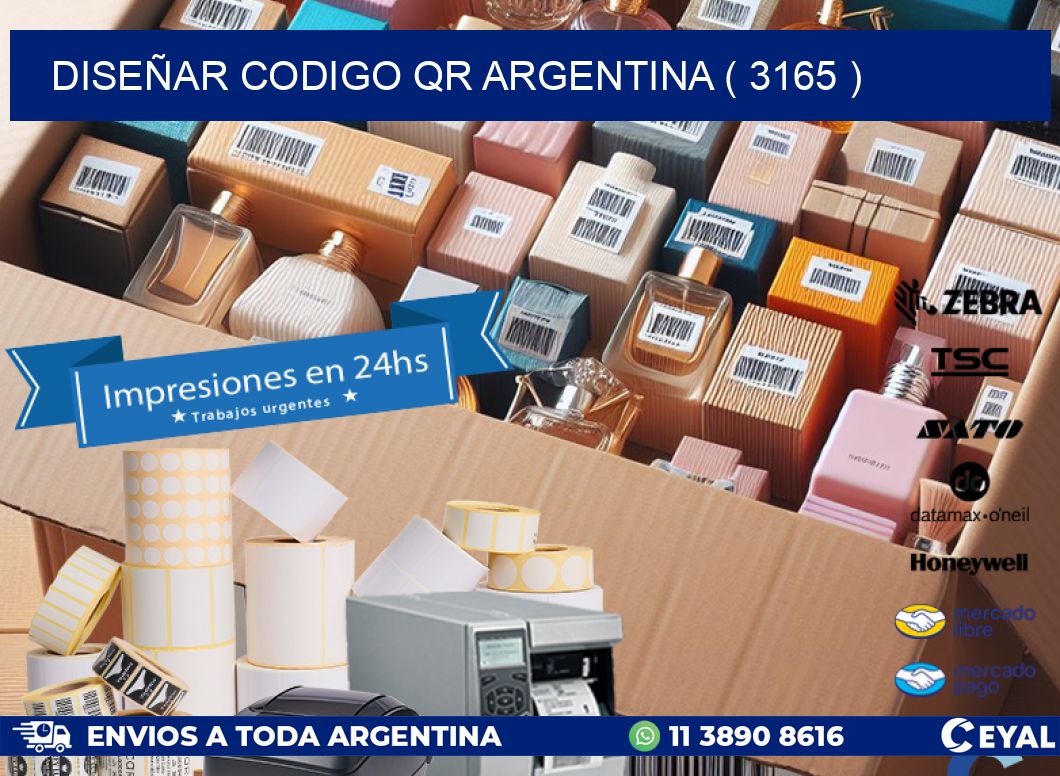 DISEÑAR CODIGO QR ARGENTINA ( 3165 )
