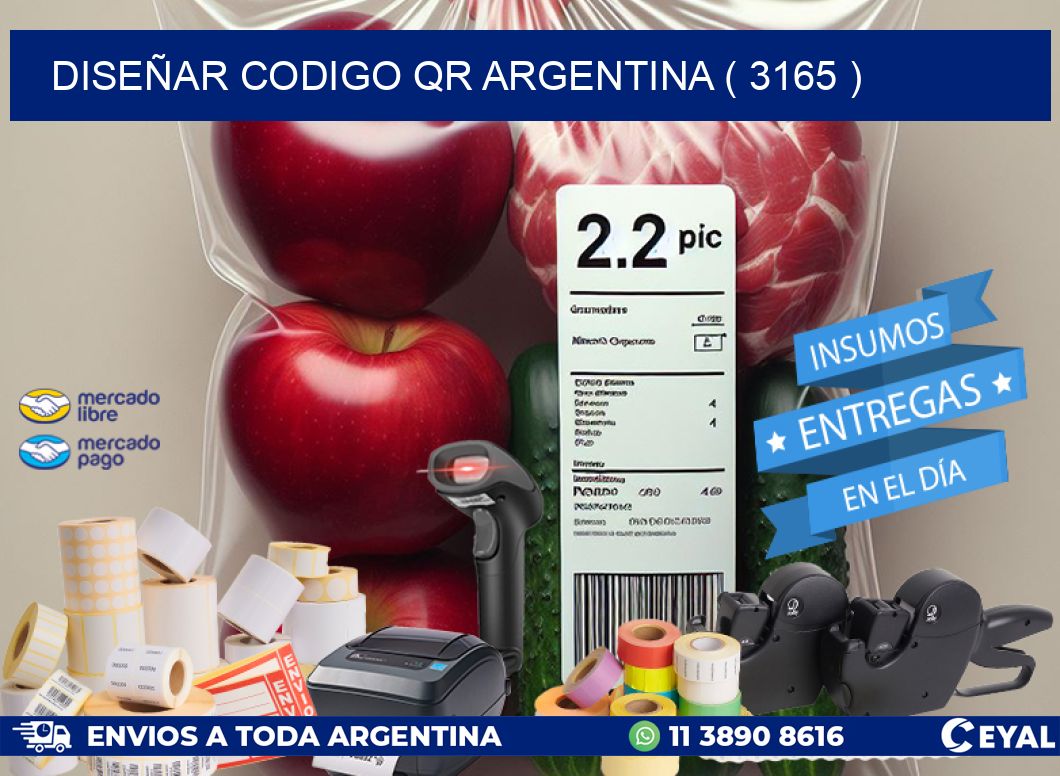 DISEÑAR CODIGO QR ARGENTINA ( 3165 )