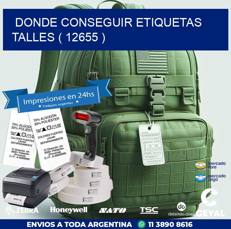 DONDE CONSEGUIR ETIQUETAS TALLES ( 12655 )