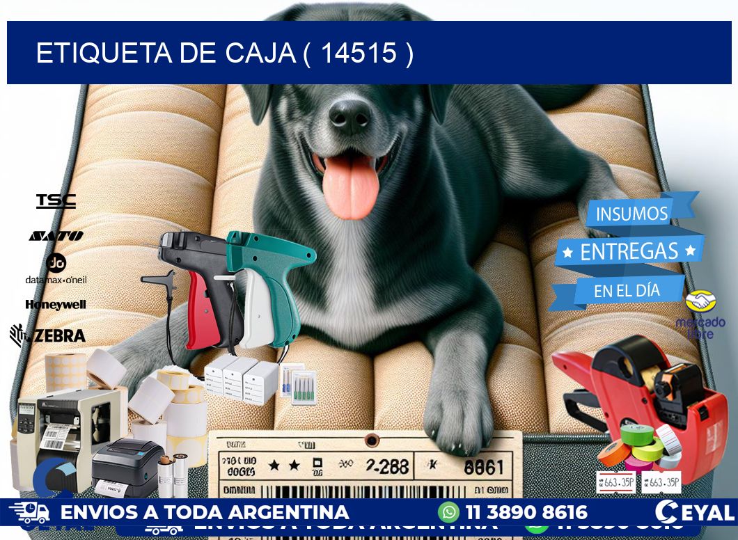ETIQUETA DE CAJA ( 14515 )
