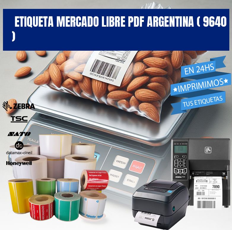 ETIQUETA MERCADO LIBRE PDF ARGENTINA ( 9640 )