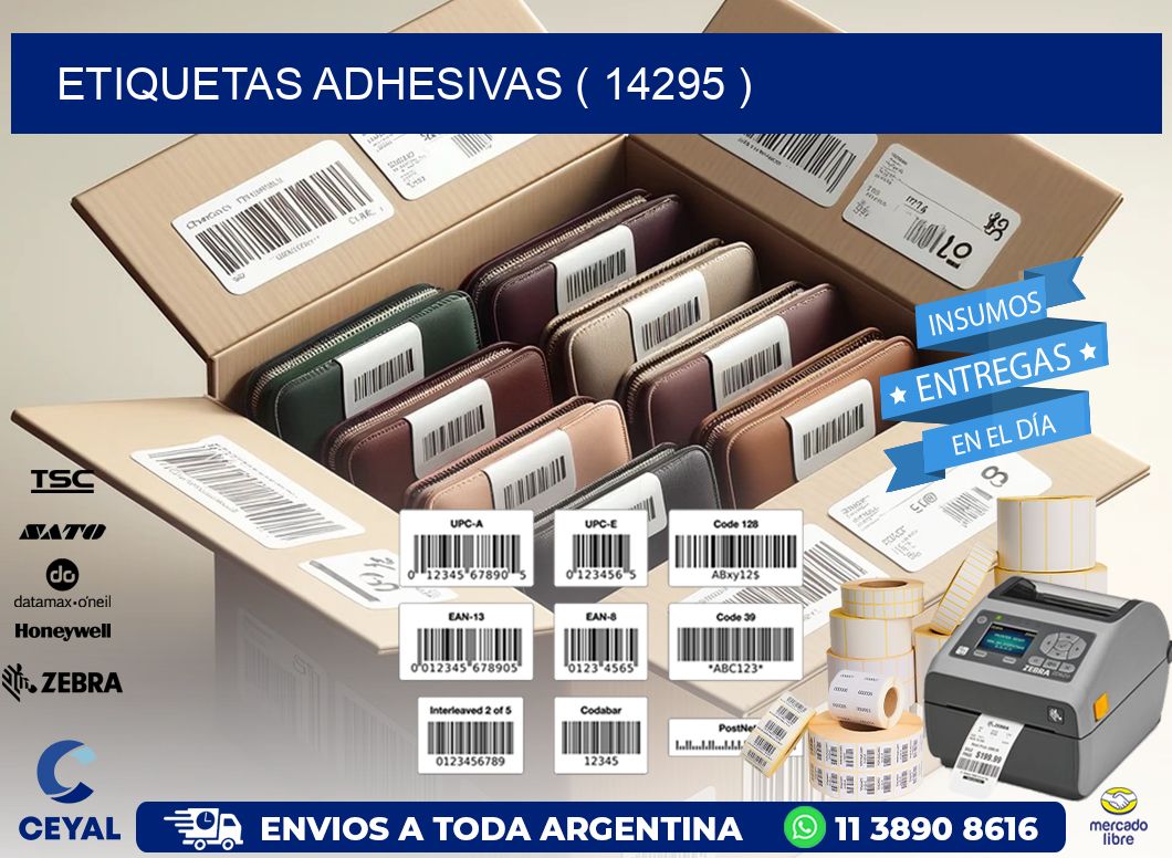 ETIQUETAS ADHESIVAS ( 14295 )