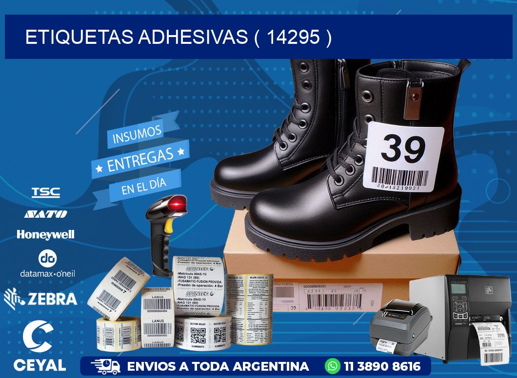 ETIQUETAS ADHESIVAS ( 14295 )