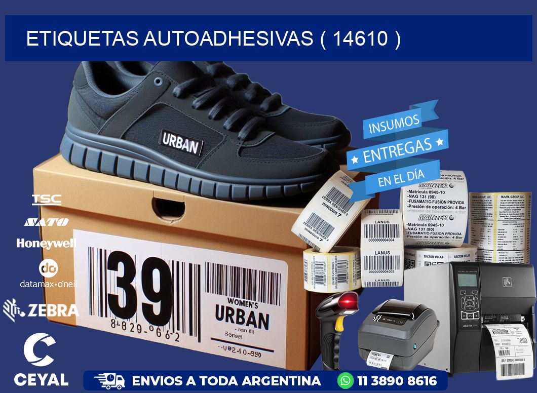 ETIQUETAS AUTOADHESIVAS ( 14610 )