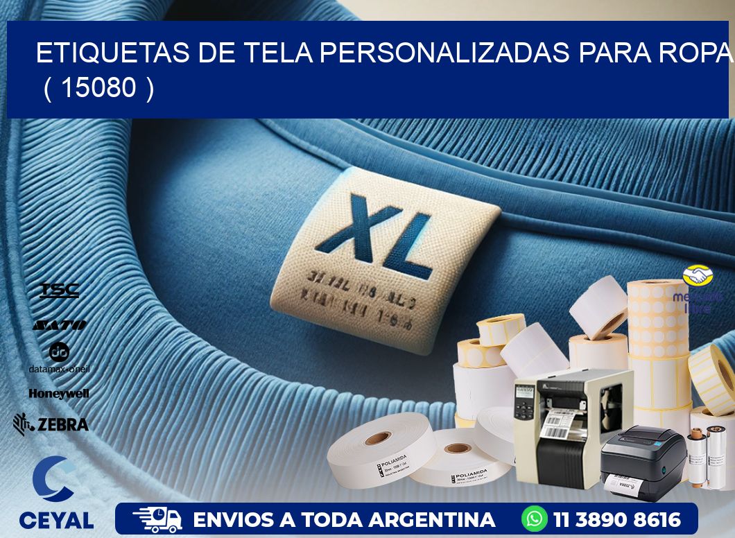 ETIQUETAS DE TELA PERSONALIZADAS PARA ROPA   ( 15080 )