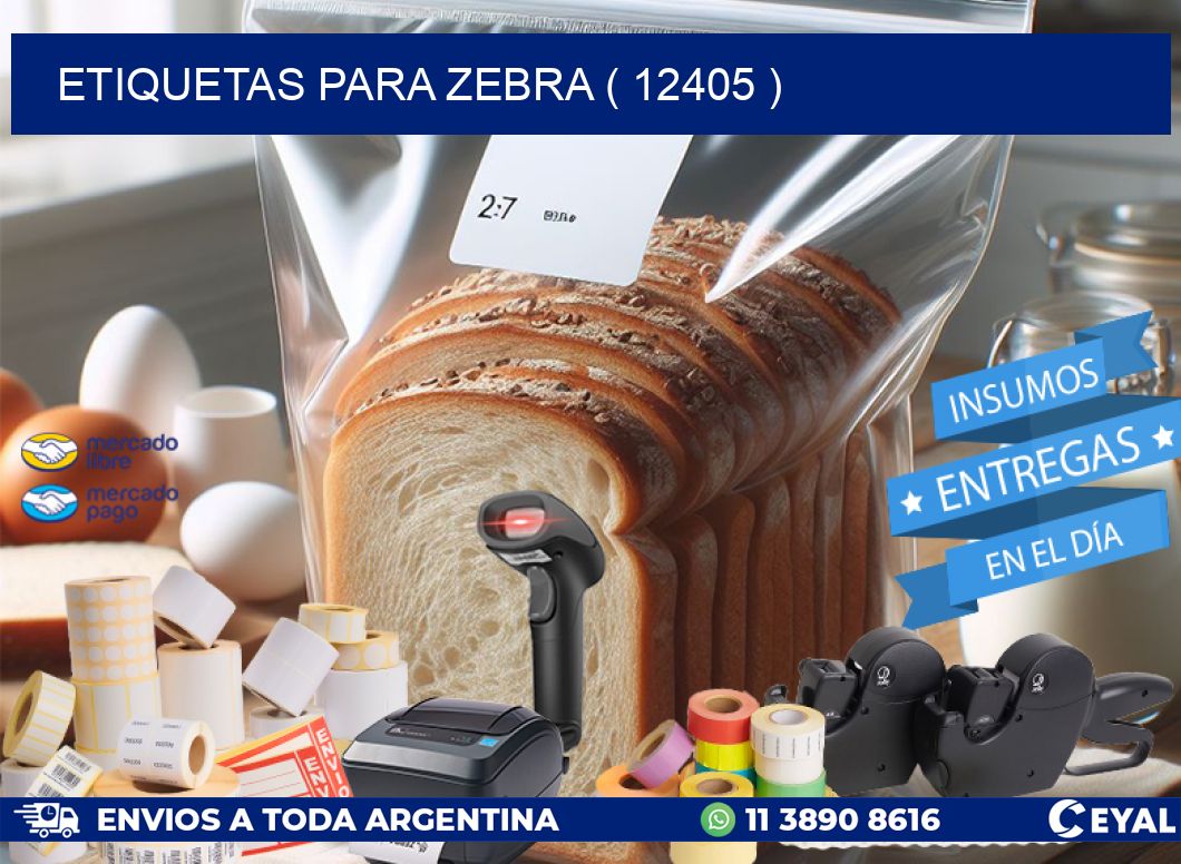 ETIQUETAS PARA ZEBRA ( 12405 )