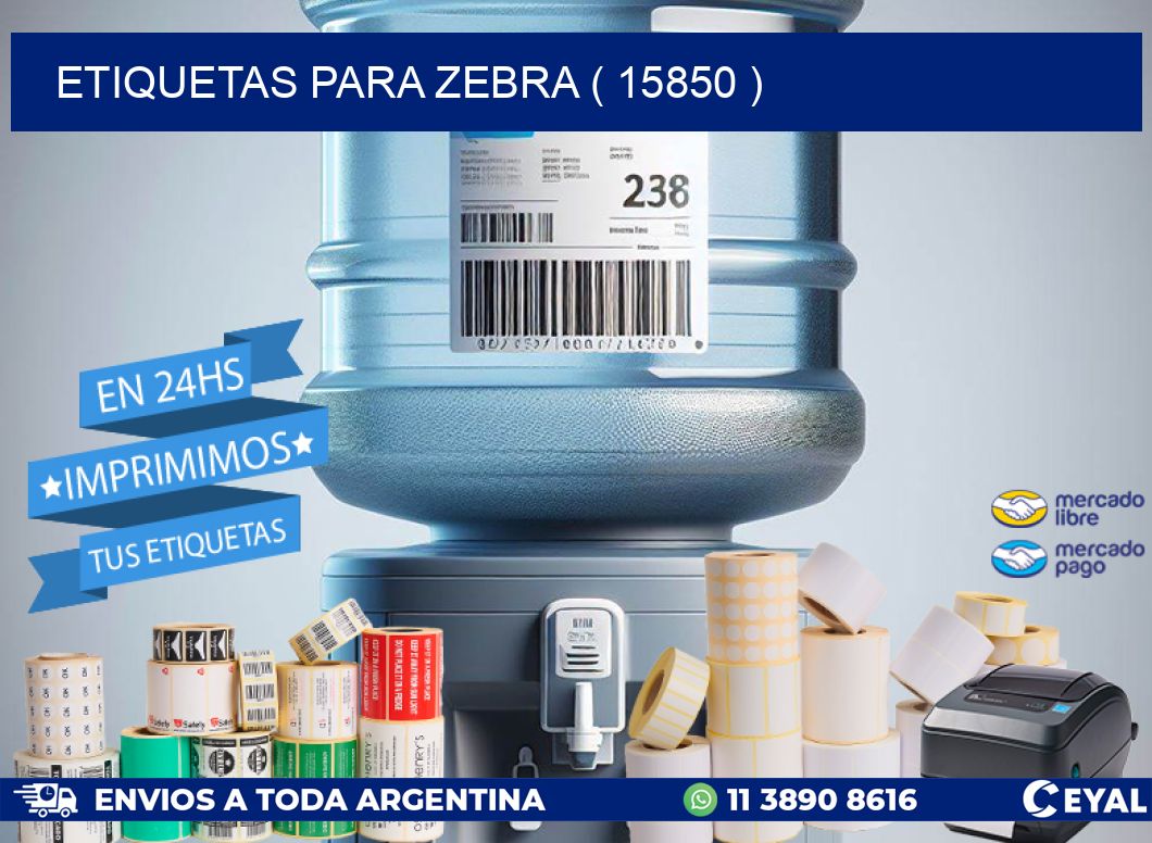 ETIQUETAS PARA ZEBRA ( 15850 )