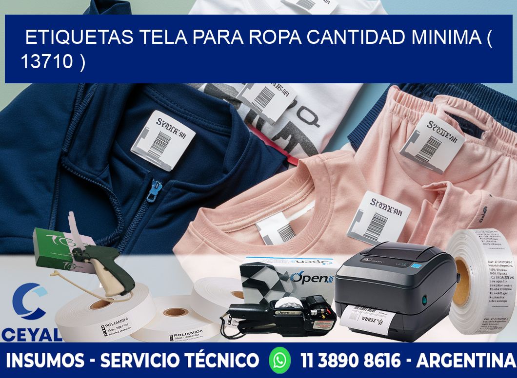 ETIQUETAS TELA PARA ROPA CANTIDAD MINIMA ( 13710 )