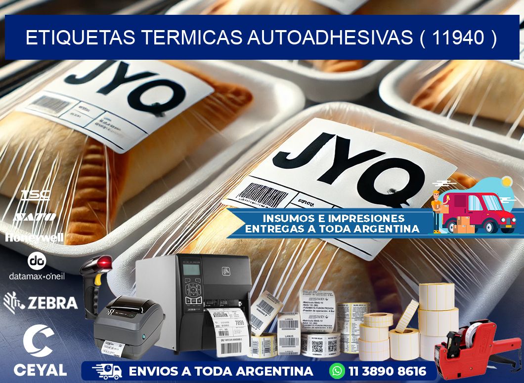 ETIQUETAS TERMICAS AUTOADHESIVAS ( 11940 )