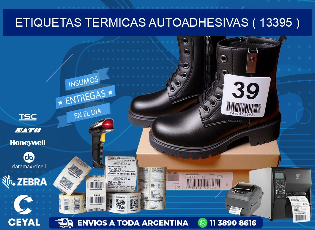ETIQUETAS TERMICAS AUTOADHESIVAS ( 13395 )