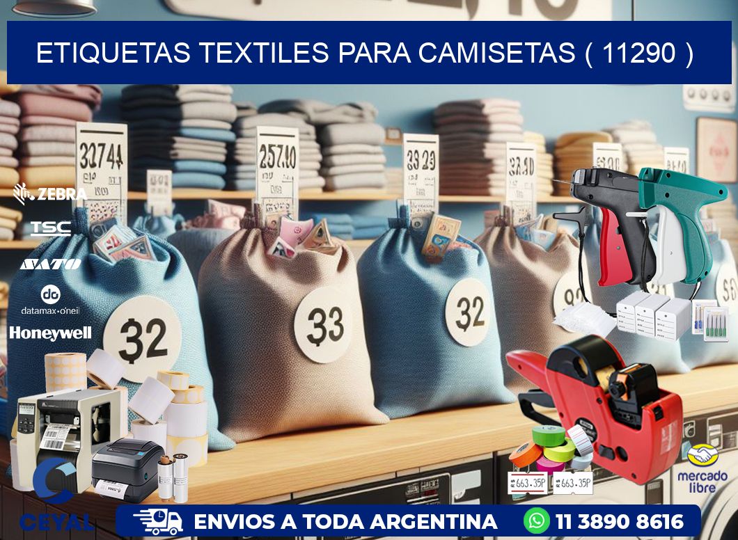 ETIQUETAS TEXTILES PARA CAMISETAS ( 11290 )