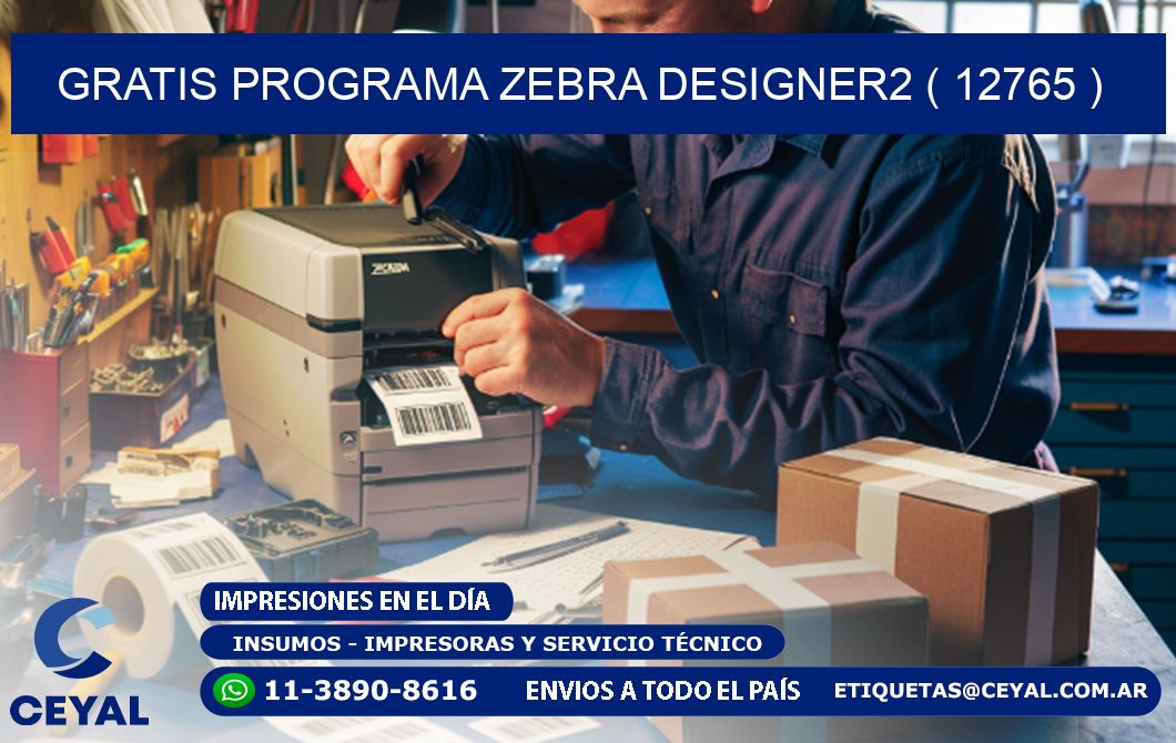 GRATIS PROGRAMA ZEBRA DESIGNER2 ( 12765 )