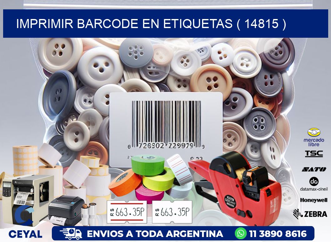 IMPRIMIR BARCODE EN ETIQUETAS ( 14815 )