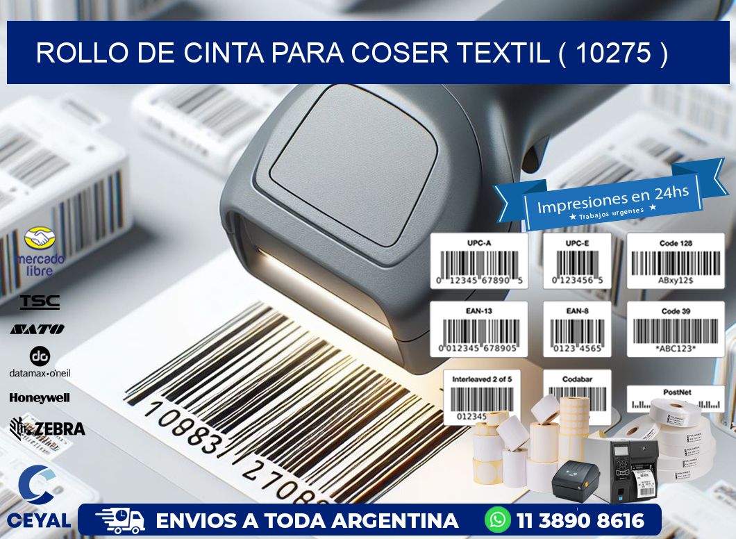 ROLLO DE CINTA PARA COSER TEXTIL ( 10275 )