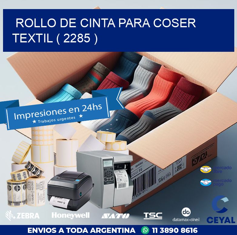 ROLLO DE CINTA PARA COSER TEXTIL ( 2285 )
