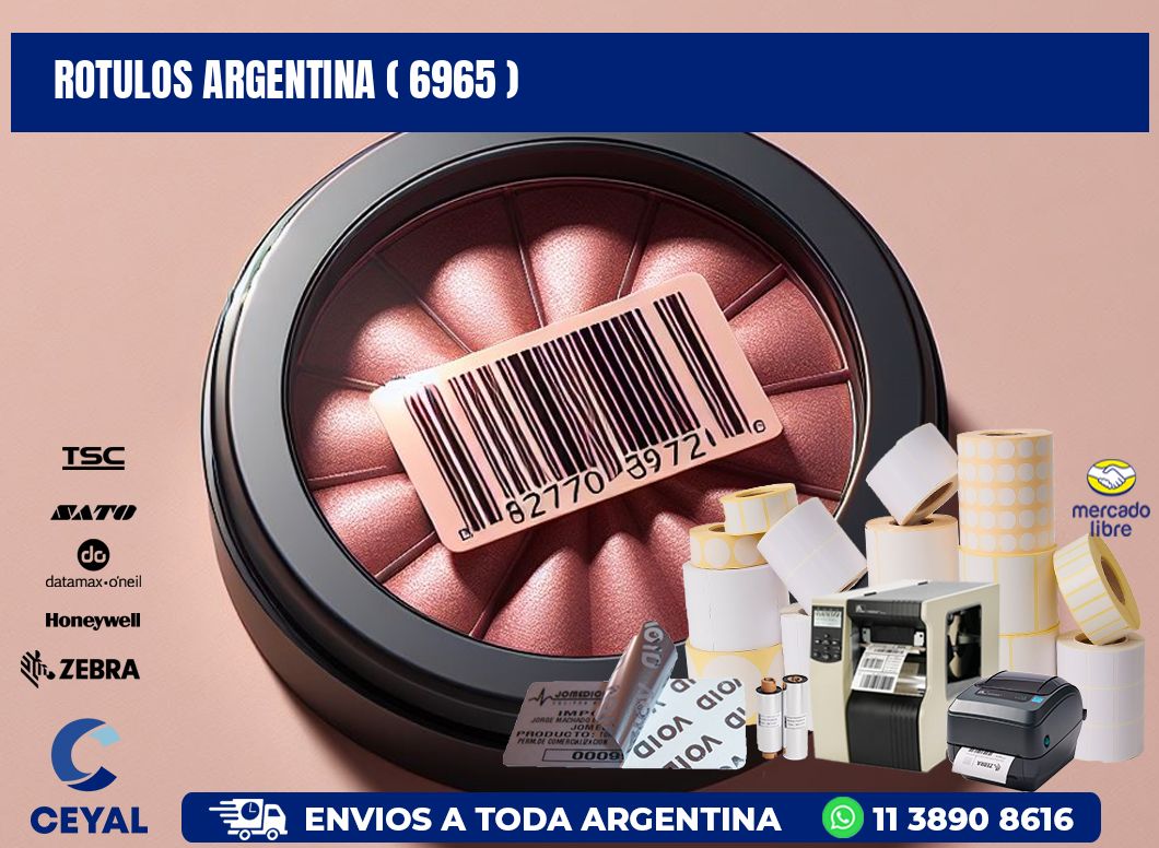 ROTULOS ARGENTINA ( 6965 )