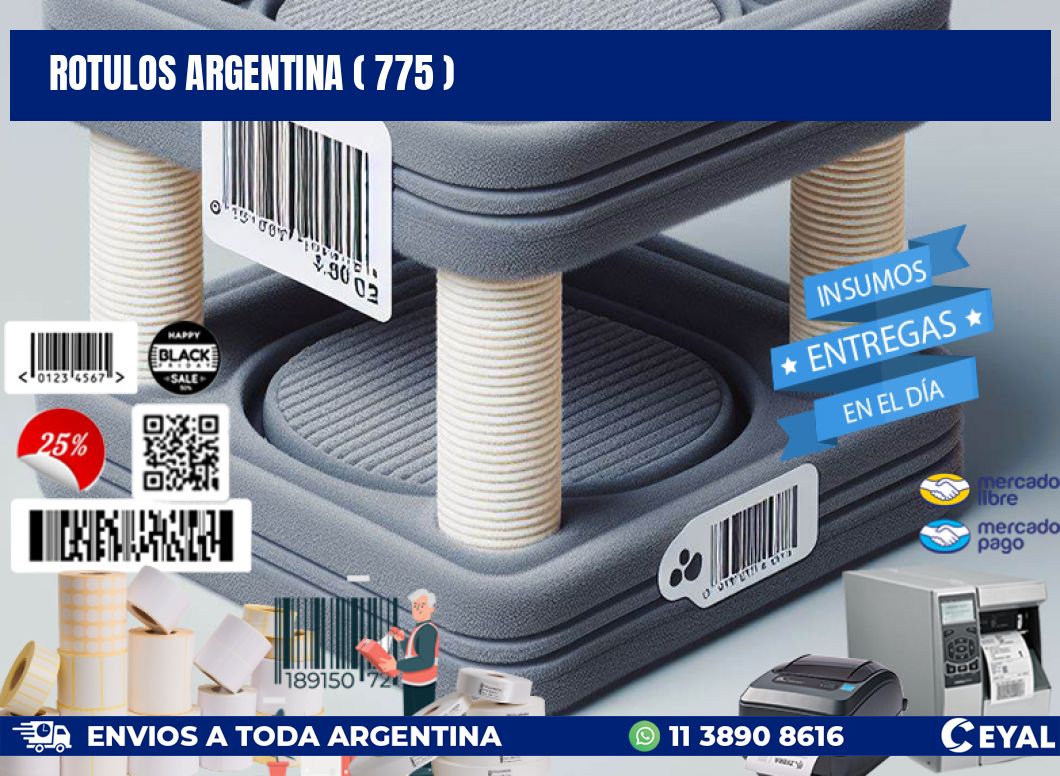 ROTULOS ARGENTINA ( 775 )
