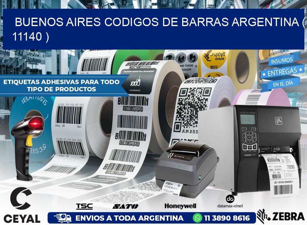 buenos aires codigos de barras argentina ( 11140 )