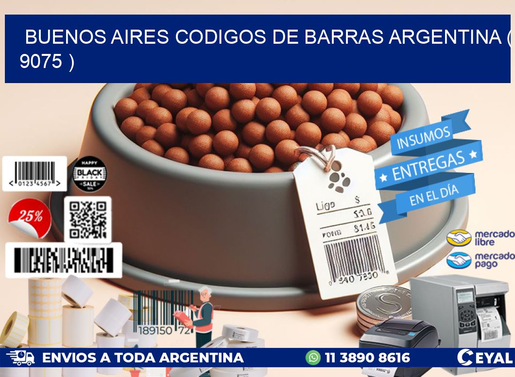 buenos aires codigos de barras argentina ( 9075 )