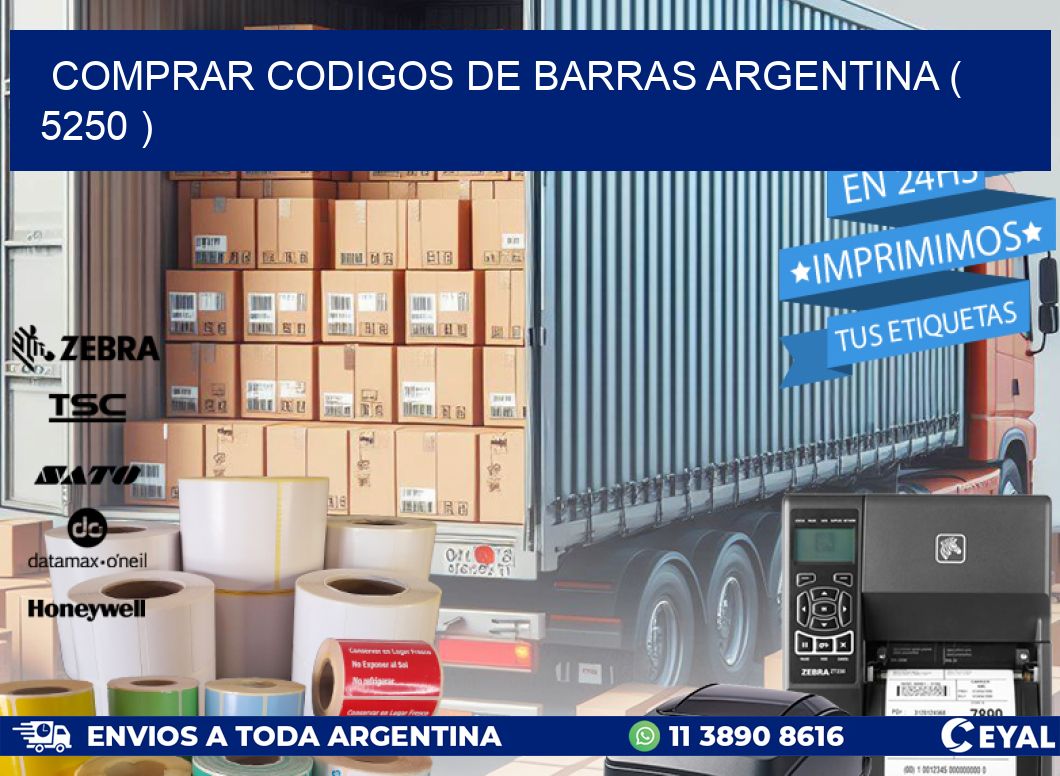 comprar codigos de barras argentina ( 5250 )