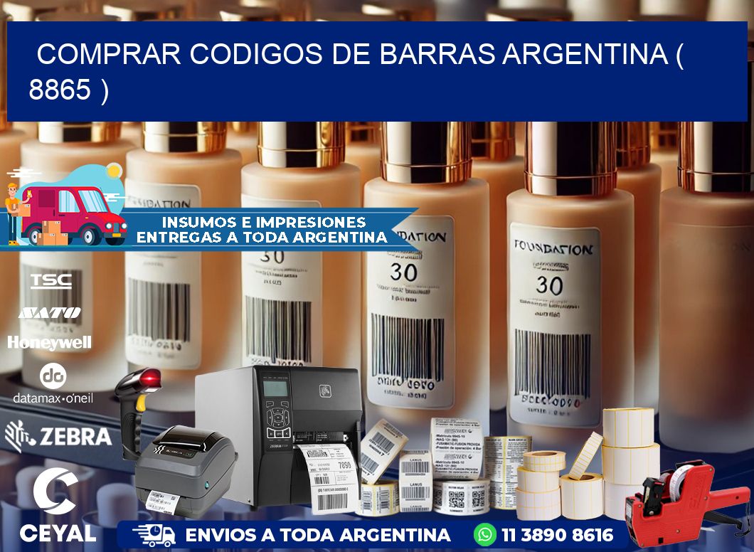comprar codigos de barras argentina ( 8865 )