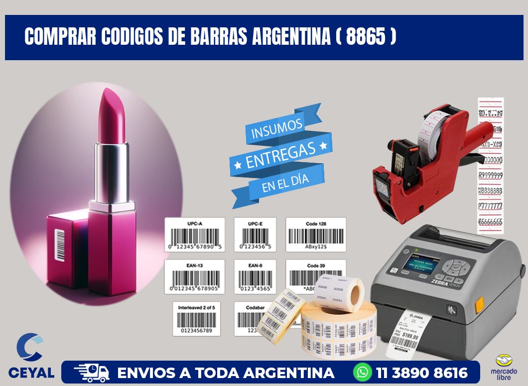 comprar codigos de barras argentina ( 8865 )