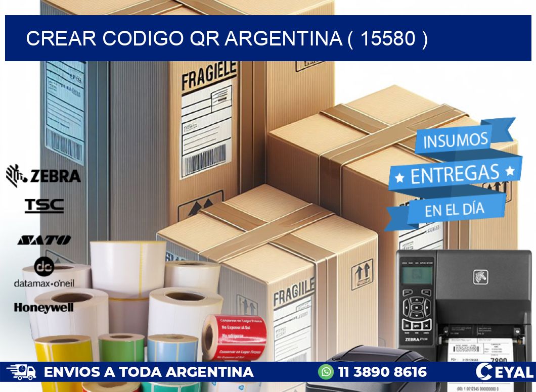 crear codigo qr argentina ( 15580 )