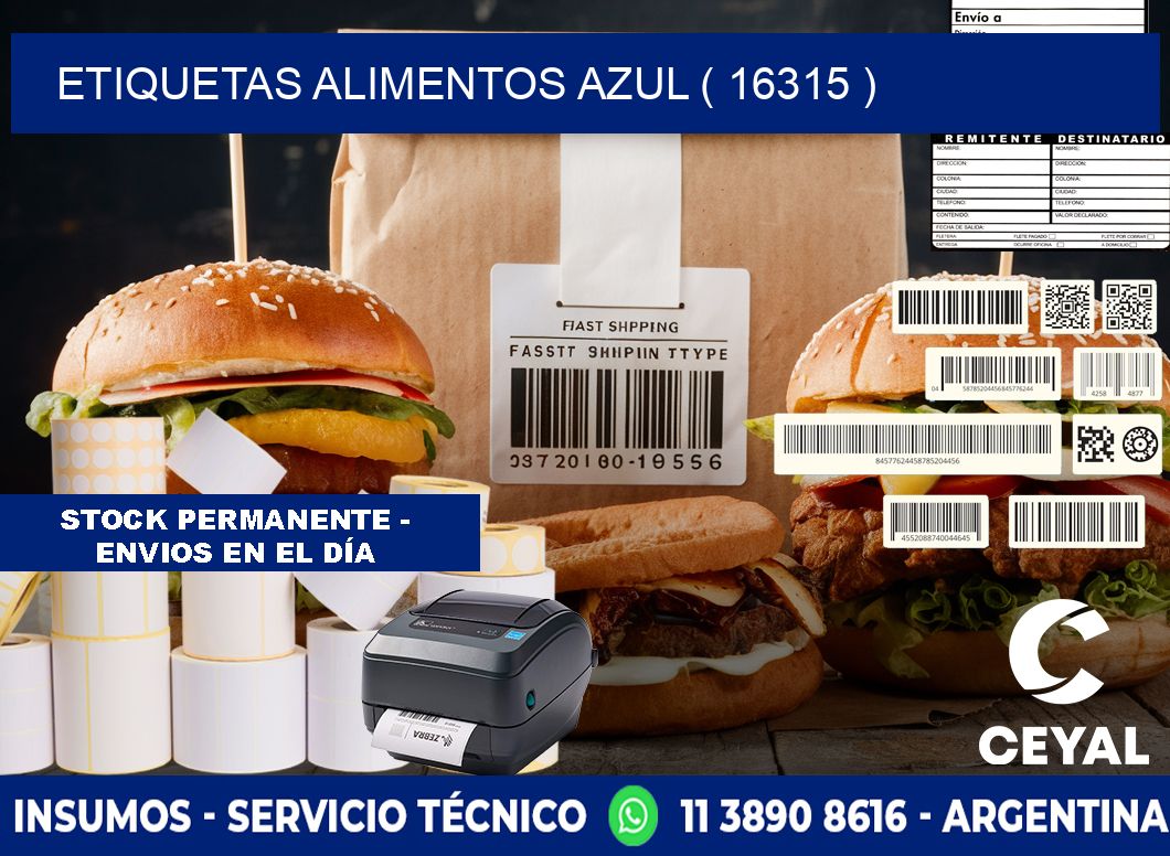 etiquetas alimentos azul ( 16315 )