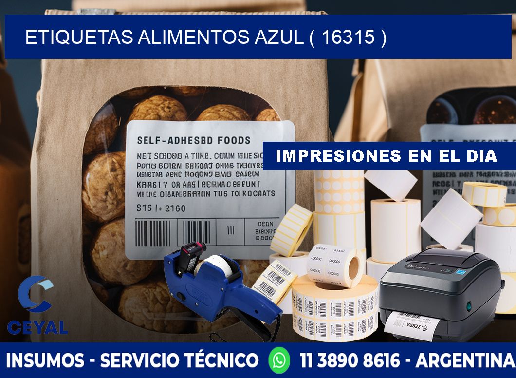 etiquetas alimentos azul ( 16315 )