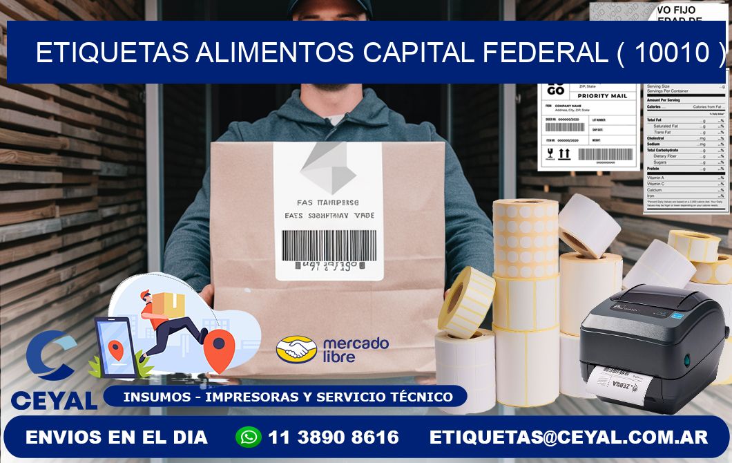 etiquetas alimentos capital federal ( 10010 )