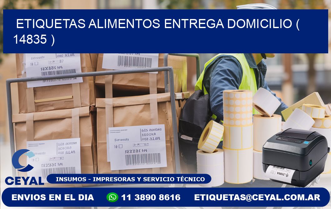 etiquetas alimentos entrega domicilio ( 14835 )