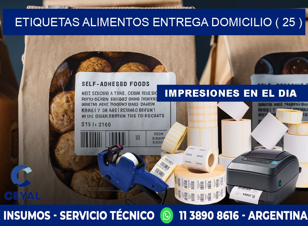 etiquetas alimentos entrega domicilio ( 25 )