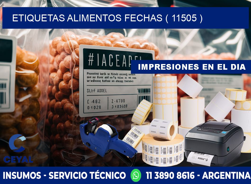 etiquetas alimentos fechas ( 11505 )