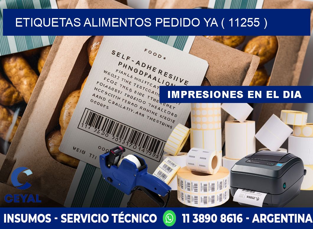 etiquetas alimentos pedido ya ( 11255 )