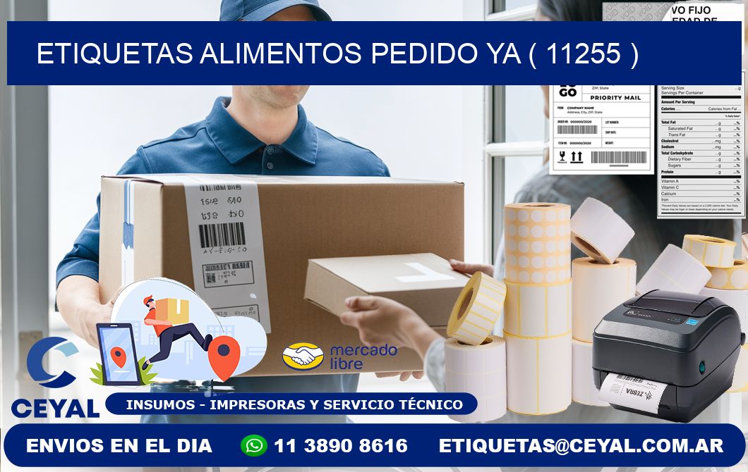 etiquetas alimentos pedido ya ( 11255 )