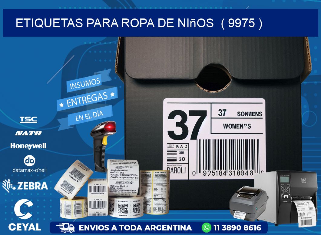 etiquetas para ropa de niños  ( 9975 )